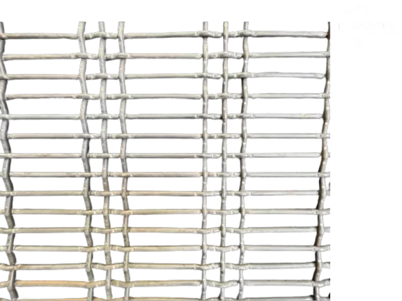 Elongated Mesh - One Type of Mesh for DeSite Vibratory Screeners Featuring Triple Chute Weave, Designed to Handle High-Moisture Materials.