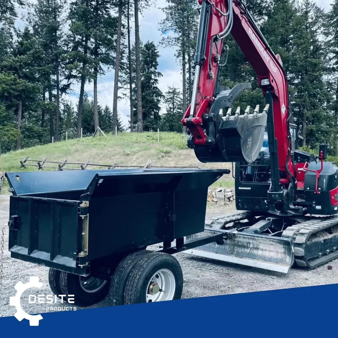 Xtreme Duty Dump Trailer XD35 IN ACTION Xtreme Duty Dump Trailer XD35 IN ACTION