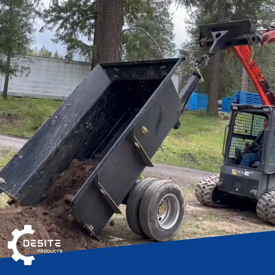 Xtreme Duty Dump Trailer XD55 IN ACTION